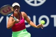 Anastasia Potapova at the 2023 San Diego Open.